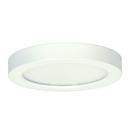 SATCO Blink LED Round Fixture 13.5W 277V 7" 3000K 820Lm White