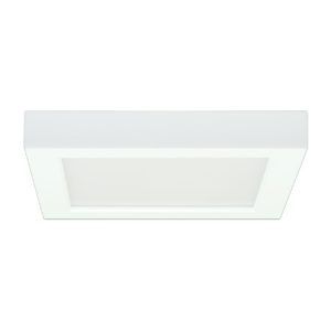 SATCO Blink LED Square Fixture 13.5W 7" 5000K 880Lm White