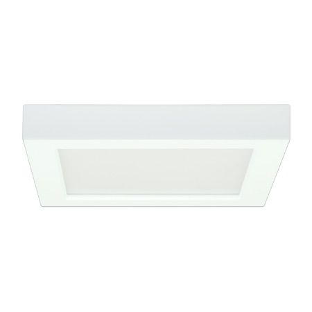 SATCO Blink LED Square Fixture 13.5W 7" 5000K 880Lm White