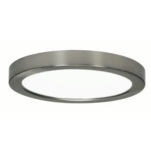 SATCO Blink LED Round Fixture 18.5W 120V 9" 3000K 1200Lm Brass Nickel