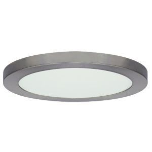 SATCO Blink LED Round Fixture 24W 13" 3000K 1500Lm Brass Nickel