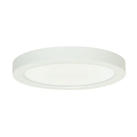 SATCO Blink LED Round Fixture 18.5W 120V 9" 4000K 1200Lm White