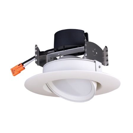 SATCO 4" LED Gimbal Retrofit 7W 120V 3000K 600Lm White