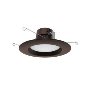 SATCO 5"/6" LED Baffle Retrofit 10.5W 120V 3000K 700Lm Bronze
