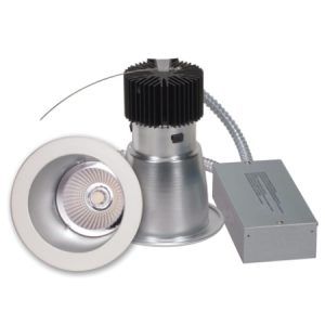 SATCO High Lumen Commercial Recessed LED Downlight 4" 15W 4000K 1020Lm
