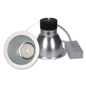 SATCO High Lumen Commerical Recessed LED Downlight 8" 35W 4000K 2800Lm