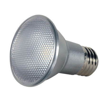 SATCO LED PAR20 Lamp Replaces 50W 7W 5000K 525Lm