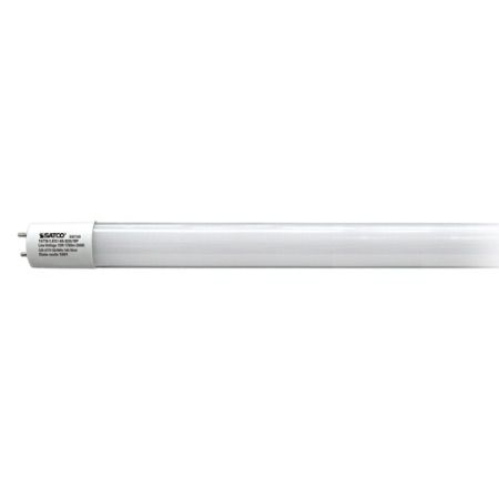 SATCO 4' LED T8 Ballast Bypass Lamp Med Bi-Pin 15W 3000K 1700Lm