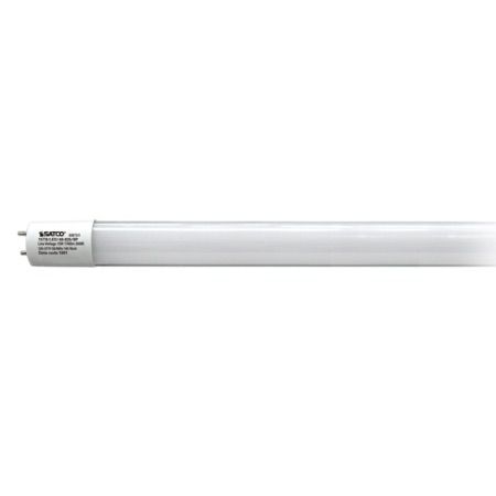SATCO 4' LED T8 Ballast Bypass Lamp Med Bi-Pin 15W 3500K 1700Lm