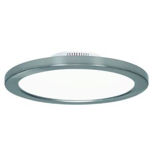 SATCO Blink Slim LED Fixture 7" 12W 120-277V 3000K 960Lm Polished Nickel