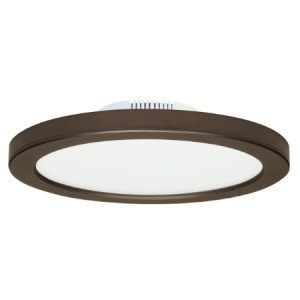 SATCO Blink Slim LED Fixture 7" 12W 120-277V 3000K 960 Lm Bronze