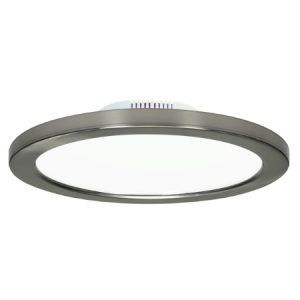 SATCO Blink Slim LED Fixture 9" 16W 120-277V 3000K 1300Lm Brass Nickel