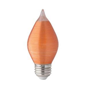 SATCO Escent LED Lamp Boxed 4W 2300K 240Lm Amber Spun