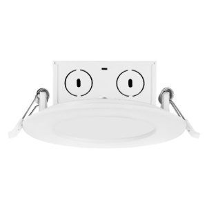 SATCO 4" LED Direct Wire Edge-lit Downlight 8.5W 4000K 500Lm