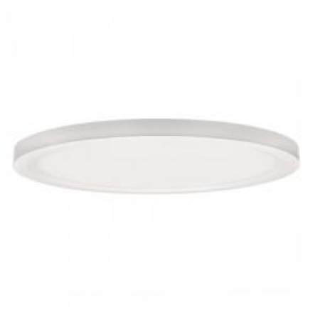 12" Round Surface Mount Edgelit Disk LED 22W 3000K 1400 lm Wet ES T24 CRI 90+