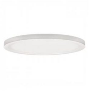 12" Round Surface Mount Edgelit Disk LED 22W 4000K 1400 lm Wet ES T24 CRI 90+