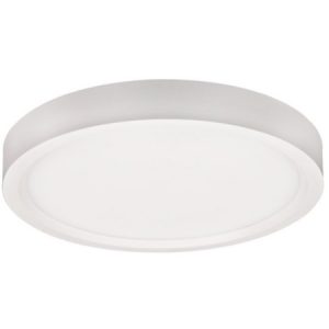 7" Round Surface Mount Edgelit Disk LED 15W 3000K 900 lm Wet ES T24 CRI 90+