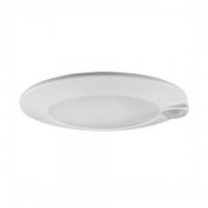 6" Round Surface Mount Backlit with Motion Sensor 15W 3000K 900 lm Wet CRI 90+