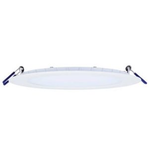 8" Round Economy 18W LED 3000K White 110° 1200 lm Type IC Air-Tight Wet ES CRI 80