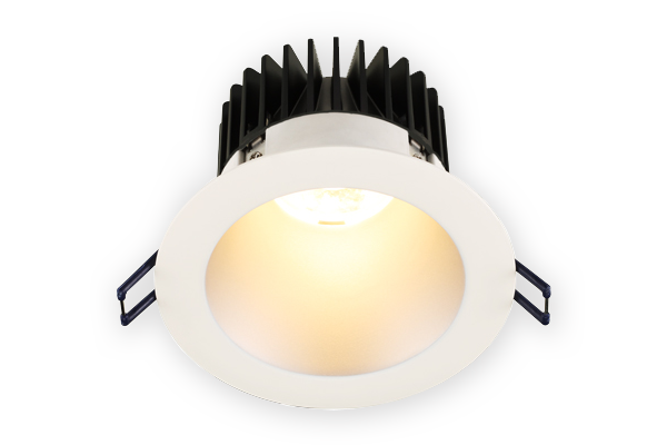 4" Round Deep Regressed 15W 3000K 30° 1200 lm Type IC Air-Tight Wet Plenum ES CRI 90+