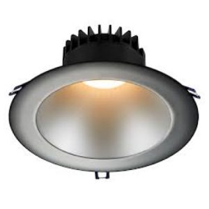8" Round Deep Regressed HO 30W SR-BT 3000K 38° 2700 lm Type IC Air-Tight Wet Plenum ES CRI 90+