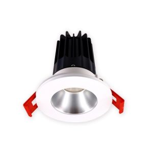 2" Recessed 8W LED 3000K 550 lm 38° Type IC Damp Air-Tight ES T24 CRI 90+