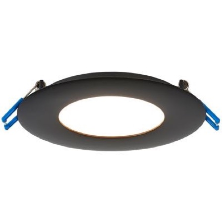 4" Round Ultimate 13.5W LED 5000K Black 110° 850 lm Type IC Air-Tight Wet ES CRI 90+