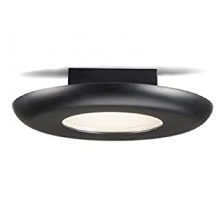 4" J-box Mount Round 11W LED 2700K Black 110° 620 lm Air-Tight Wet IP54 CRI 90+