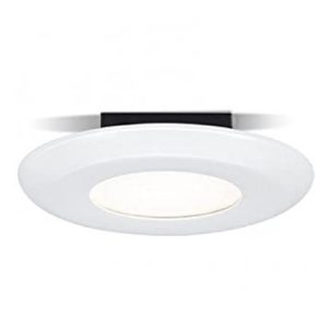 4" J-box Mount Round 11W LED 2700K White 110° 620 lm Air-Tight Wet IP54 CRI 90+