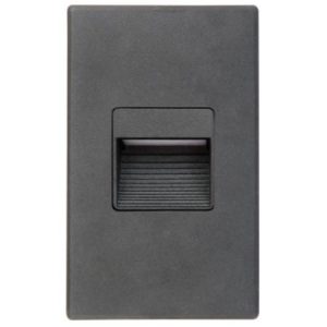 Step Light Black 120V 2.5W Non Dim 3000K 125 lm Hor or Vert Install Wet CRI 90+