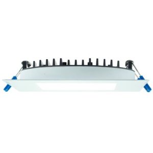 6" Square Slim 14W LED 3000K White 110° 900 lm Type IC Air-Tight Wet CRI 80