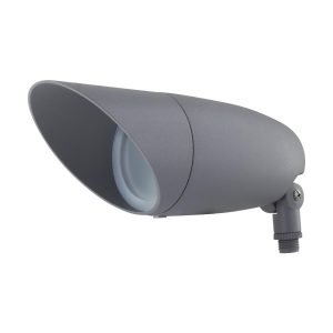 SATCO LED Landscape Flood Light 12W 120V 3000K 1248Lm Light Gray