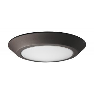 SATCO 7" LED Disk Light 16.5W 3000K 1000Lm Maghogany Bronze