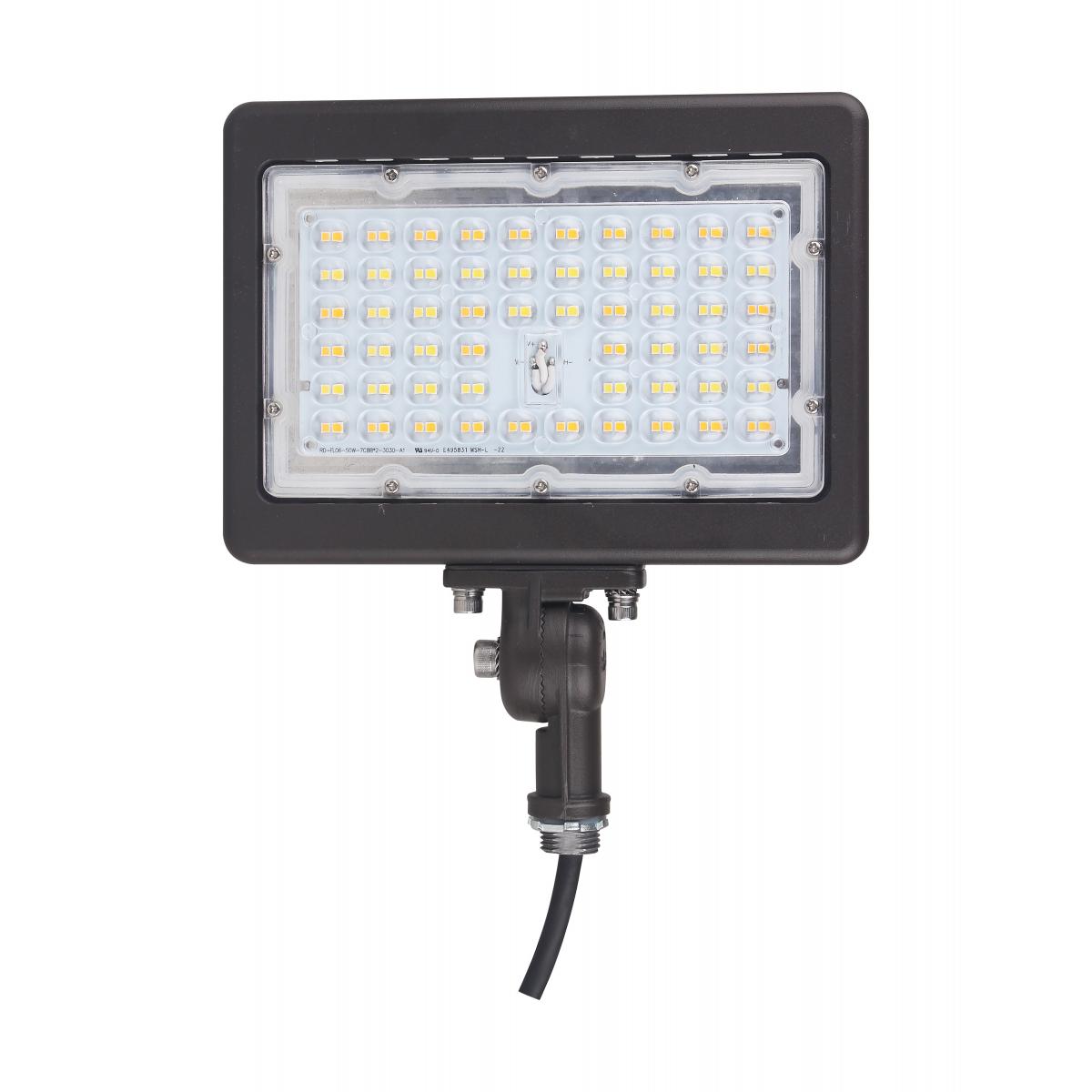 SATCO LED Flood Light 70W 120-277V 5000K 10,030Lm Bronze