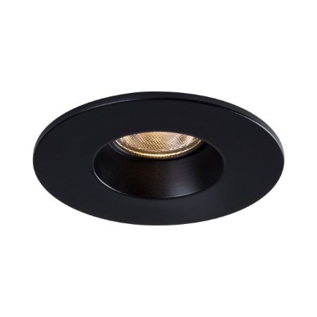 LITELINE 2" Luna Round 7W 27,000K-50,000K IC Wet Location Dimmable Black