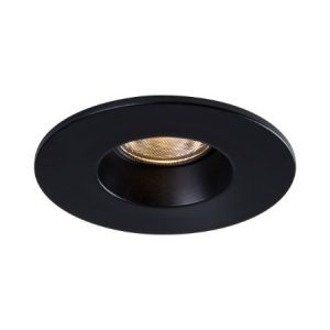 LITELINE 2" Luna Round 7W DTW IC Wet Location Dimmable Black