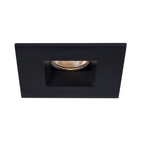 LITELINE 2" Luna Square 7W 27,000-50,000K IC Wet Location Dimmable Black