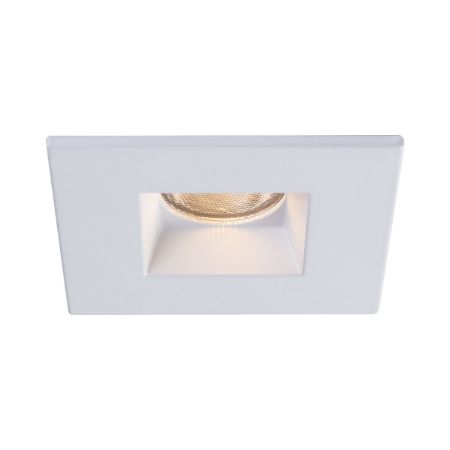 LITELINE 2" Luna Square 7W DTW IC Wet Location Dimmable Black