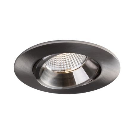 LITELINE 3.5" Luna Rg 12W 27,000-50,000K IC Wet Dimmable Brushed Nickel