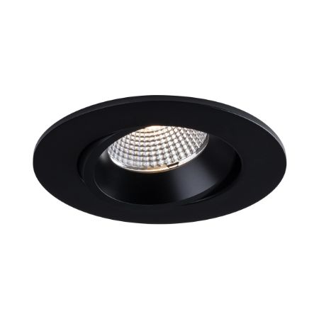 LITELINE 3.5" Luna Rg 12W DTW IC Wet Dimmable Black