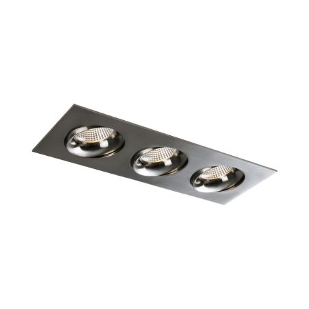 LITELINE Luna Multiple 3LG 27,000-50,000K 9W IC Wet Dimmable Brushed Nickel