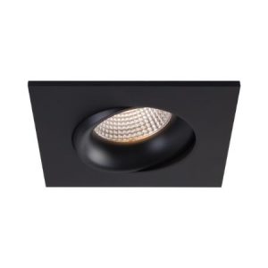 LITELINE 3.5" Luna Gimbal 12W 870Lm 27,000-50,000K IC Wet L Dimmable Black
