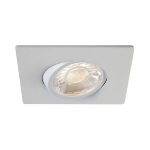 LITELINE 3" Luna Square 7W 620Lm DTW IC Wet Location Dimmable White