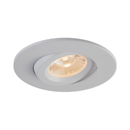 LITELINE 4" Luna Gimbal 12W 1015Lm 30,000K IC Wet Location Dimmable White