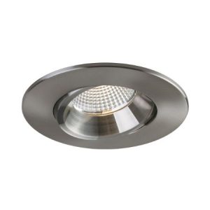 LITELINE 4" Luna Regressed 12W 27,000-50,000K IC Wet Location Dimmable Brushed Nickel