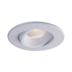 LITELINE 4" Luna Regressed 12W DWT IC Wet Location Dimmable White