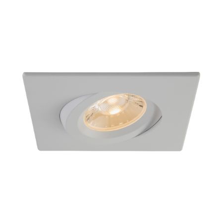 LITELINE 4" Square Luna Gimbal 12W 27,000K-50,000K IC Wet Dimmable White