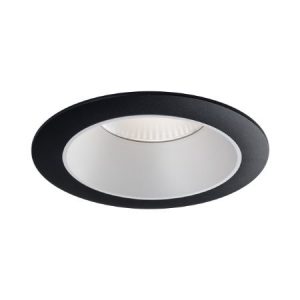 LITELINE 5", 6" Luna Round 17W 27,000-50,000K IC Wet Dimmable Black WHBF