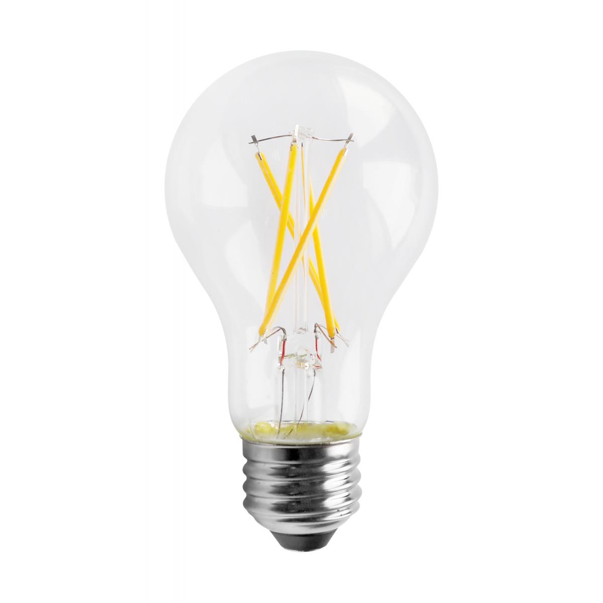 SATCO LED Filament Lamp 8W 120V 3000K 800Lm Clear