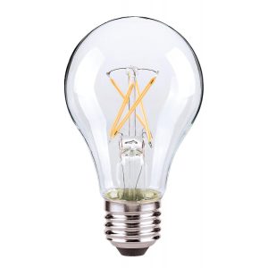 SATCO LED Filament Lamp 7.5W 120V 2700K 800Lm Clear
